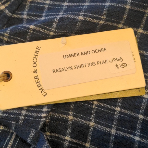 UMBER & OCHRE Rasalyn Button Down Plaid Shirt - Picture 3 of 7